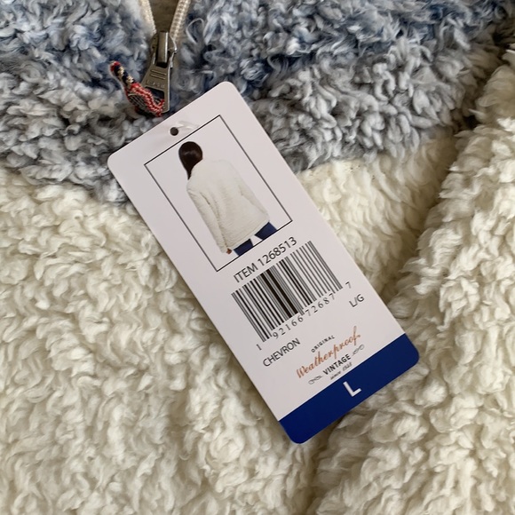 New Weatherproof Vintage Sherpa Pullover - Picture 7 of 7